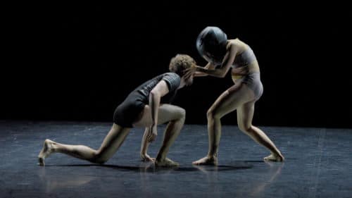 Dancers in Ballet Preljocaj's "Gravity"