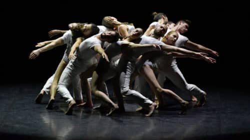 Dancers in Ballet Preljocaj's "Gravity"