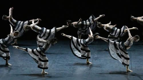 Dancers in Ballet Preljocaj's "Gravity"