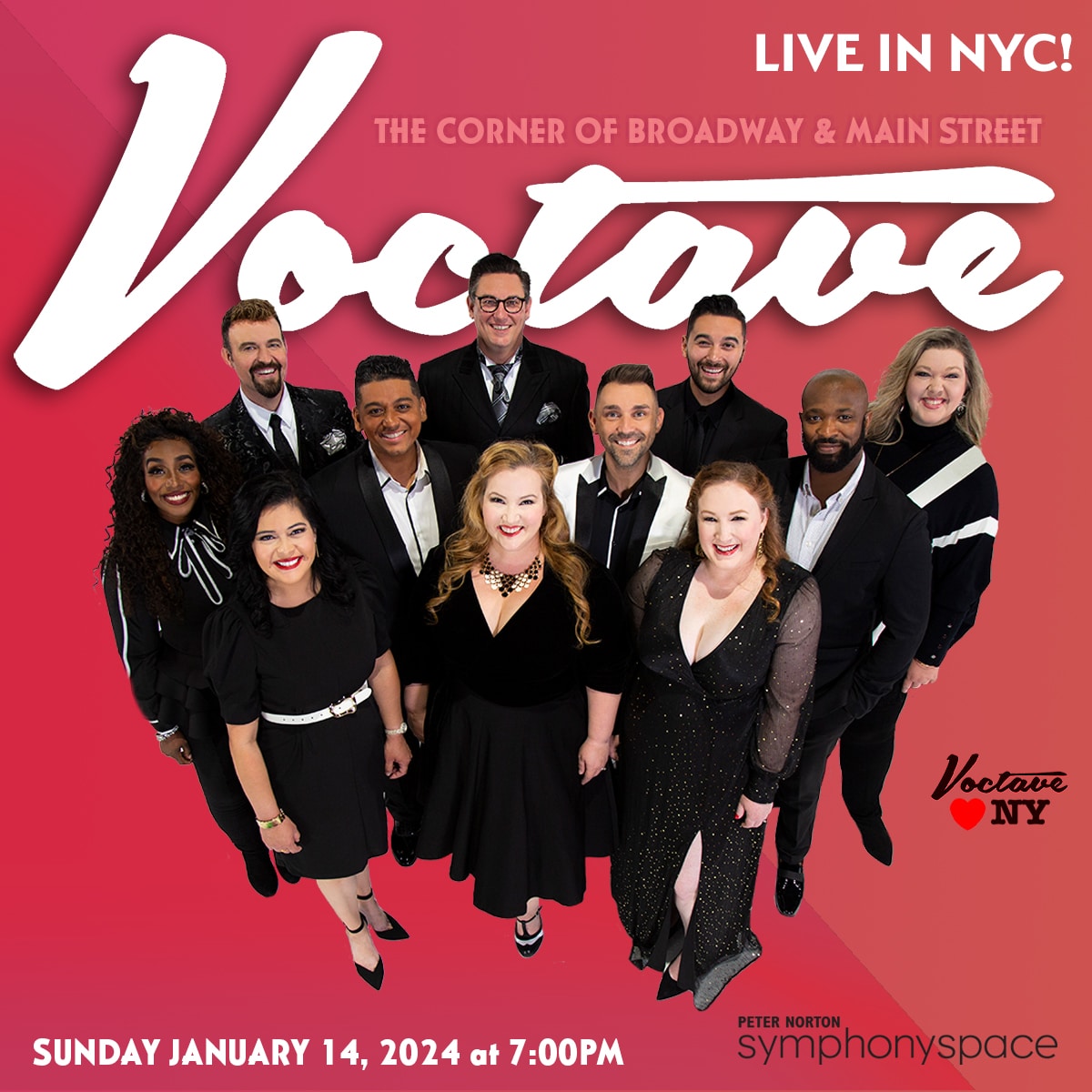 Voctave Returns to Symphony Space Opus 3 Artists